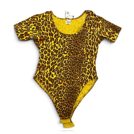 [USED] レオパード柄🐆ボディスーツ