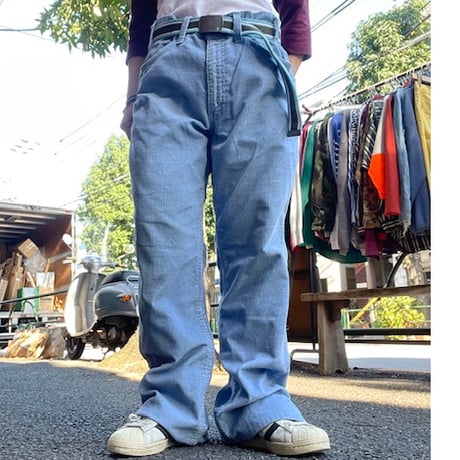 [USED]  70's〜80’s Levis 646 コーデュロイパンツ 水色