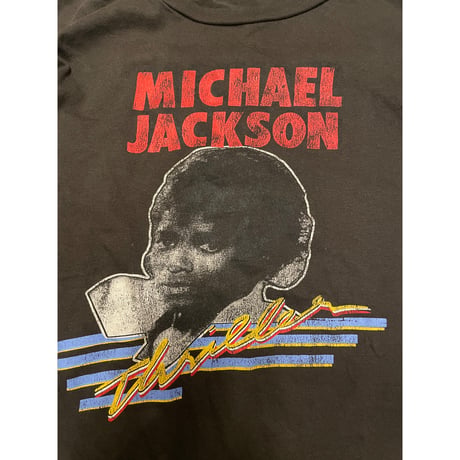 [USED] マイケル スリラー tee