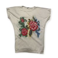 [USED] お花プリントTee♡