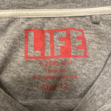[USED] レオナルド・ディカプリオ "LIFE" Tee