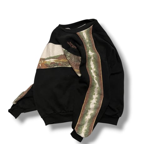[USED] 90's ART UNLIMITED SPORTS "BAUER'S DAM" SWEAT