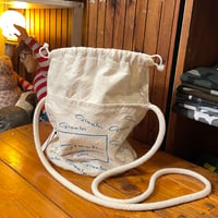 [USED] COTTON lettering ポシェット