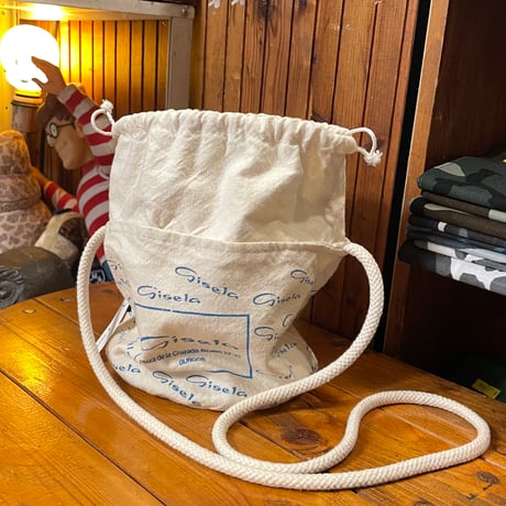 [USED] COTTON lettering ポシェット