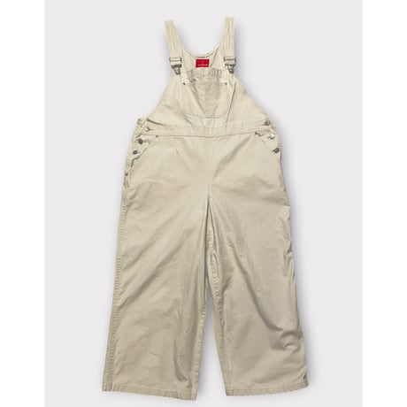 [USED] アイボリー♡Cotton OVERALL