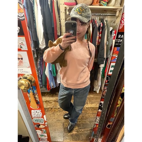 [USED]ラグラン PINK SWEAT♡