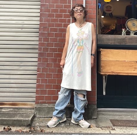 [USED]70’s MONTGOMERY WARDパイルワンピース