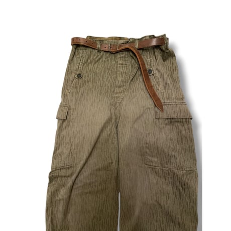 [USED] 70-80's 東ドイツ RAIN DROP CAMO PANTS リメイク