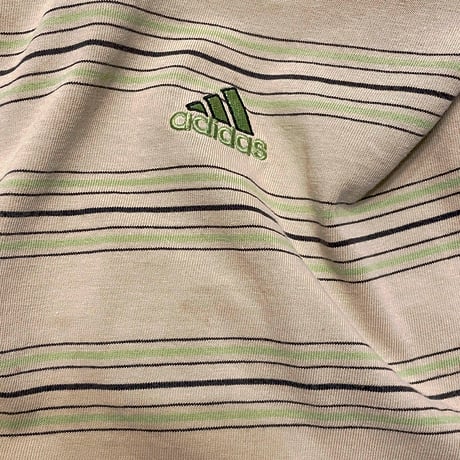 [USED] Later 90's adidas ボーダー  Tee