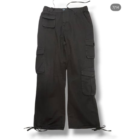 [USED] BLACK COTTON カーゴ Pants
