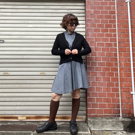 [USED] Merino wool 🐑BLACK カーディガン