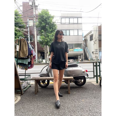 [USED] ”ARMANI” 100％ SILK S/S Tee