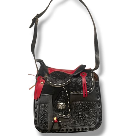 [USED] 70's vintage サドルBAG