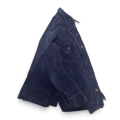 [USED] Levis for Gals “BIG E” ネイビー💙コーデュロイシャツ