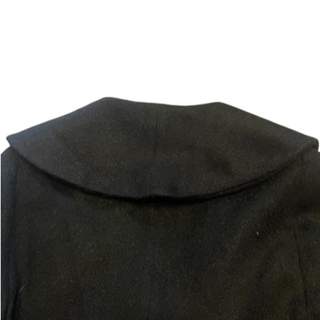 [USED] BLACK WOOL SHORT JKT BIGボタン