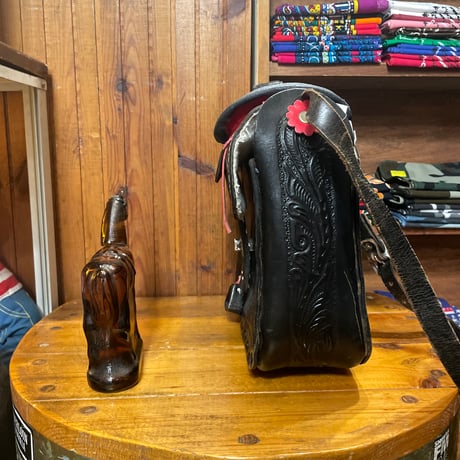 [USED] 70's vintage サドルBAG