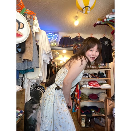 [USED]  INDIA RAYON ワンピース