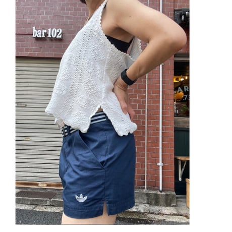 [USED] 00’s adidas ベルト付きCotton ショーツ♡