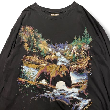[USED] CANADA リアルくま ロンT / XXL