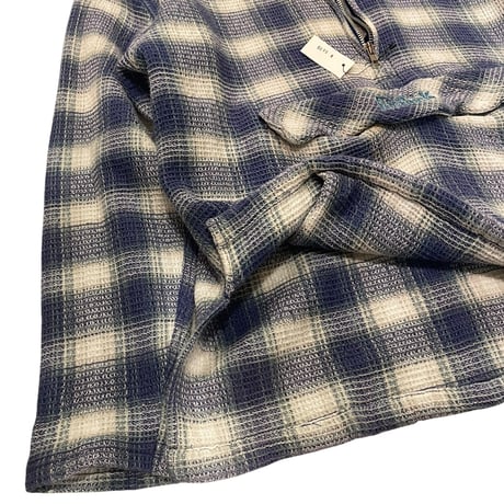 [USED] ハーフZIP♡ワッフル L/S SHIRTS