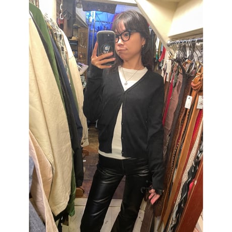 [USED] agnes b. Vネックカーディガン