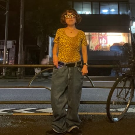 [USED] レオパード柄🐆ボディスーツ