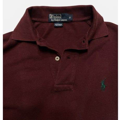 [USED] POLO Ralph Lauren ポロシャツ / バーガンディ