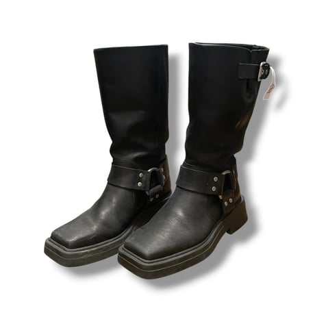 [USED] "VAGAVOND" REALレザー リングブーツ size38/24.5cm