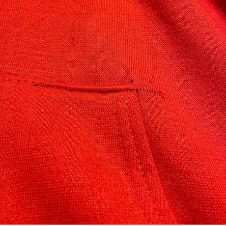 [USED] 70’s〜80's  vintage ZIP PARKA  "RED"