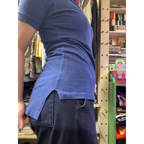 [USED] LACOSTE ポロ BLUE
