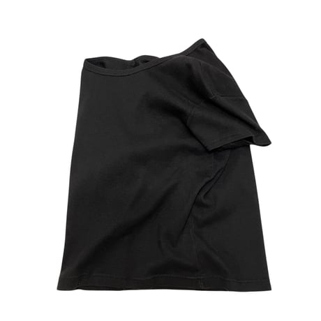 [USED]  Ladys BLACK リブ Tee