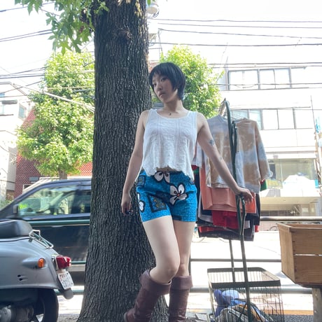 [USED] アフリカン バティック ショーツ