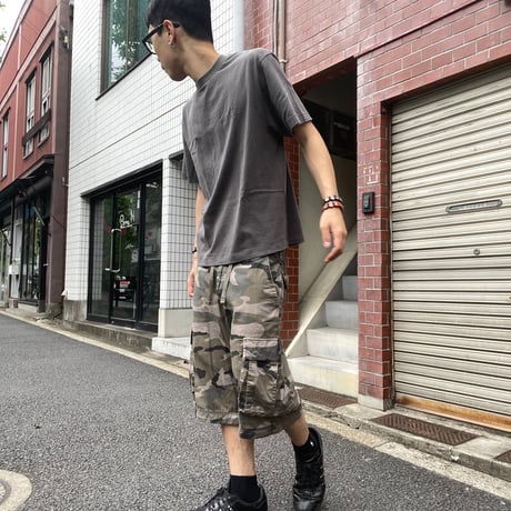 [USED] カモ柄 カーゴshorts