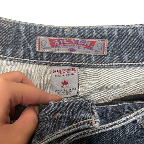 [USED] ”SilverJeans"フレアデニムパンツ