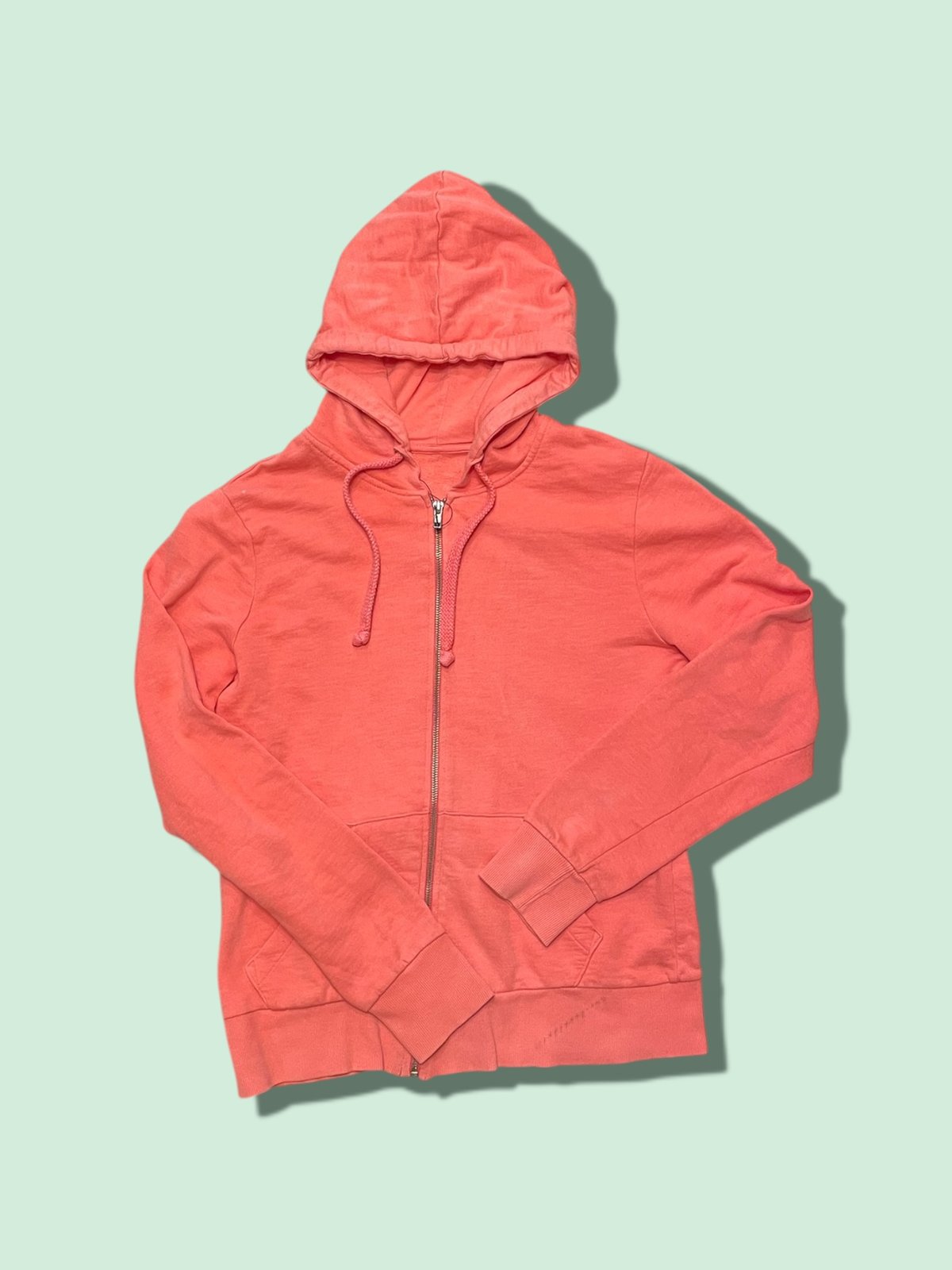 USED] PINK ZIP PARKA🩷 | garden730