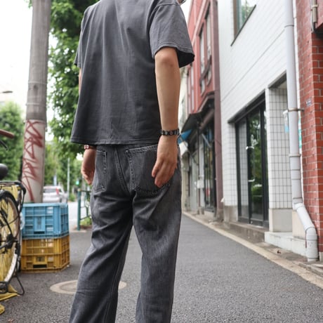 [USED]  OLD "DISCUS" ポケTee  フェードBLACK