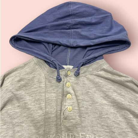 [USED] 重ね着風 Tee PARKA
