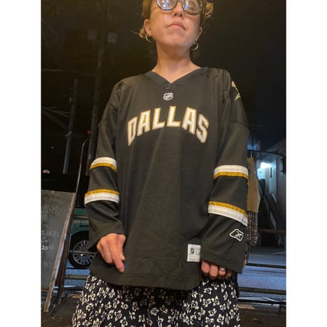 [USED] NHL "DALLAS STARS" ホッケー シャツ