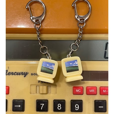 [select]  old type "PC" keychain