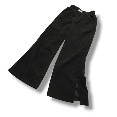 [USED] BLACK コーデュロイパンツ