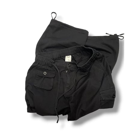 [USED] BLACK COTTON カーゴ Pants