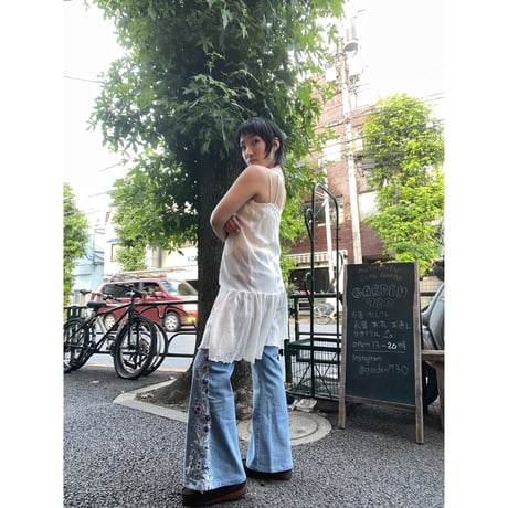 [USED] ガーゼ ペチコート ワンピース
