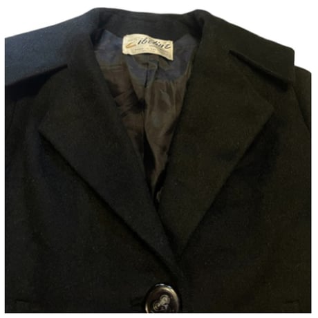 [USED] BLACK WOOL SHORT JKT BIGボタン
