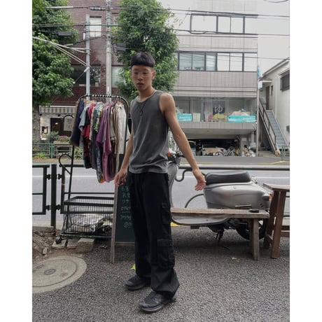 [USED] BLACK COTTON カーゴ Pants