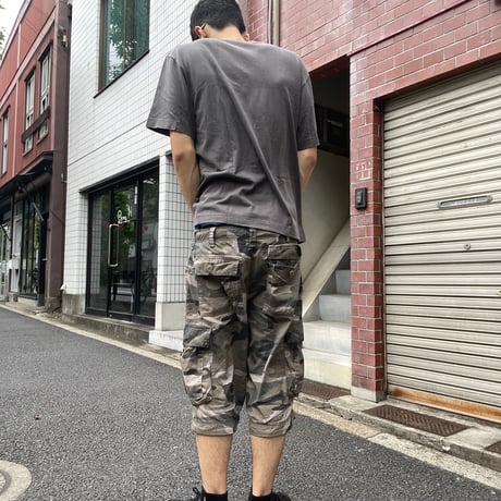[USED] カモ柄 カーゴshorts