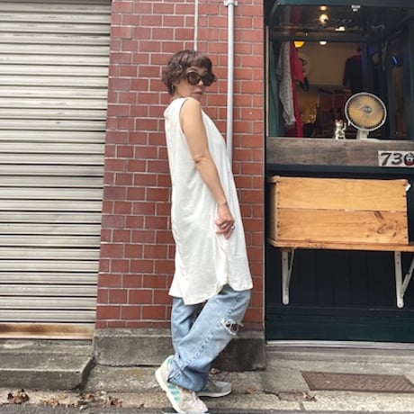 [USED]70’s MONTGOMERY WARDパイルワンピース