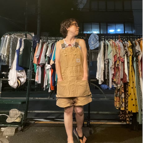 [USED] Carhartt エプロン付き オーバーオール SHORT丈
