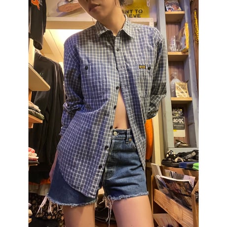 [USED] POLO SPORTチェックSHIRTS