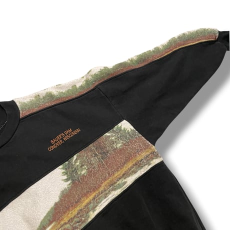 [USED] 90's ART UNLIMITED SPORTS "BAUER'S DAM" SWEAT