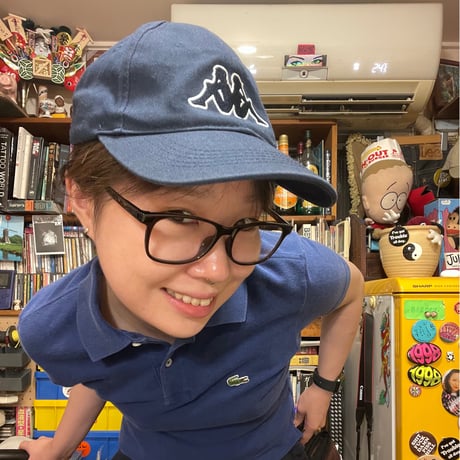 [USED] "KAPPA" ネイビーCAP